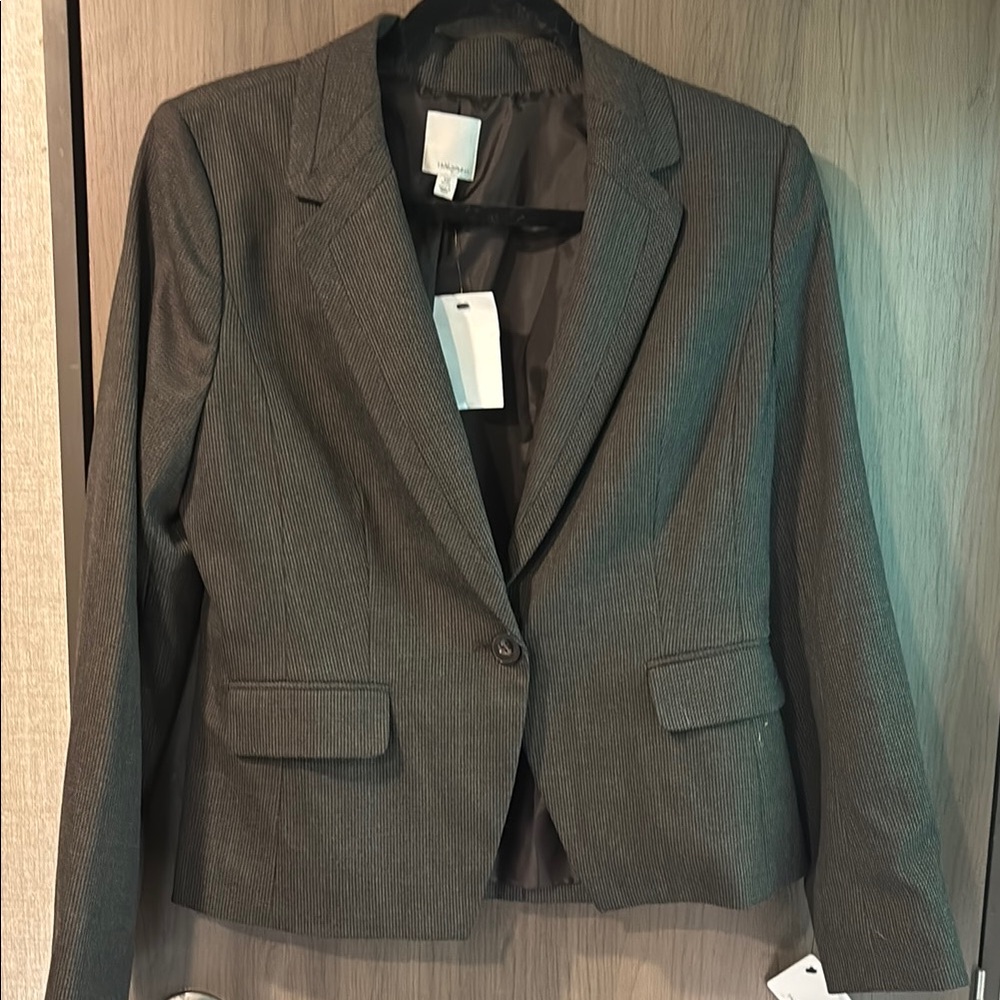 Nordstrom Halogen Women's Gray Blazer